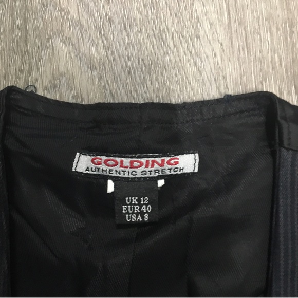 1 Jacket and 1 Vest. Peter Golding London, Denim - Picture 6 of 6